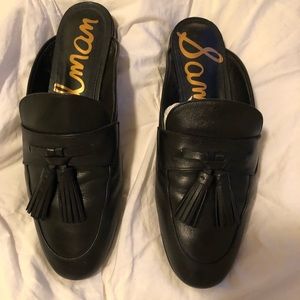 Sam Edelman “Paris” black leather loafer, size 8